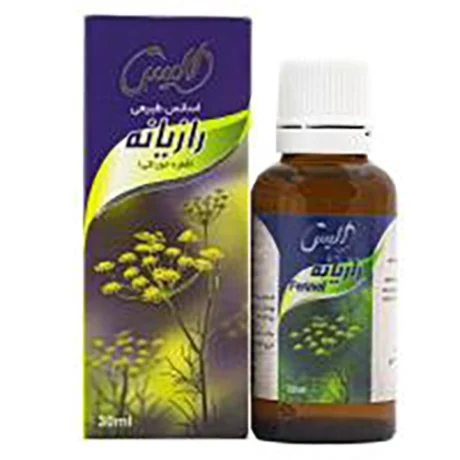 قطره خوراکی رازیانه الیس خالص و طبیعی کاهش نفخ و تنظیم قاعدگی دارالشفاء