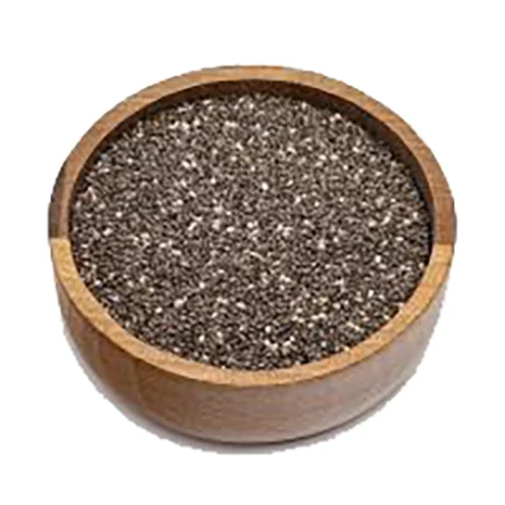 دانه چیا ریخته شده در ظرف